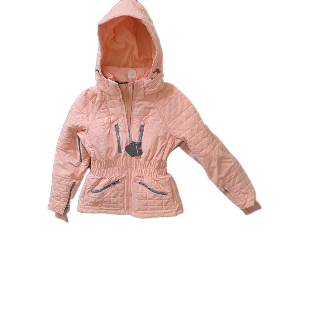 FREE PEOPLE FP MOVEMENT WINTER MELON ALL PREPPED SNOW WINTER SKI JACKET COAT S - Picture 4 of 6